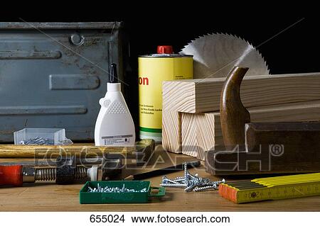 Carpentry equipment View Large Photo Image Picture - Carpentry equipment. Fotosearch