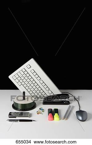 Office supplies View Large Photo Image Picture - Office supplies. Fotosearch