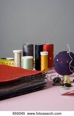 Sewing equipment View Large Photo Image Stock Photography - Sewing equipment. Fotosearch
