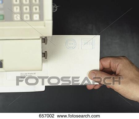 A franking machine View Large Photo Image Stock Image - A franking machine. Fotosearch