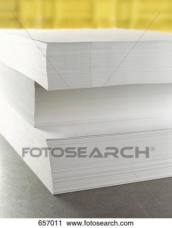 A stack of paper View Large Photo Image Stock Image - A stack of paper. Fotosearch