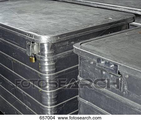 Metal crates View Large Photo Image Picture - Metal crates. Fotosearch