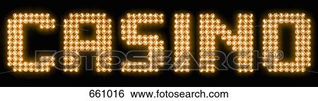 The word casino in illuminated light bulbs View Large Photo Image Stock Photograph - The word casino in illuminated light bulbs. Fotosearch