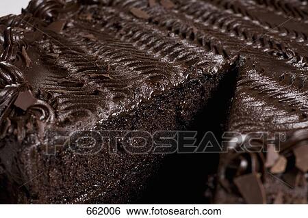 Chocolate cake View Large Photo Image Stock Photograph - Chocolate cake. Fotosearch