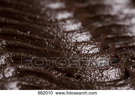 Stock Image - Chocolate icing. Fotosearch