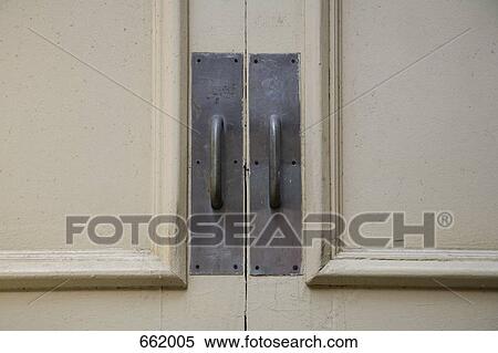 Two closed doors View Large Photo Image Stock Photography - Two closed doors. Fotosearch