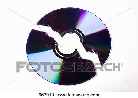 A compact disc broken in half View Large Photo Image Stock Image - A compact disc broken in half. Fotosearch