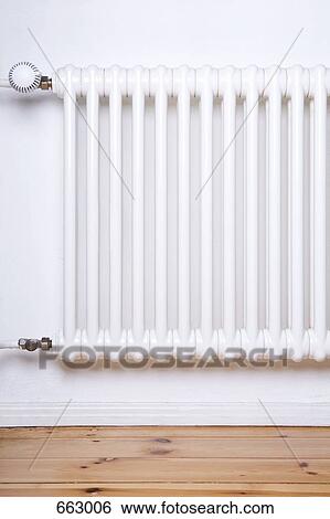Stock Photograph - Apartment radiator, close up. Fotosearch