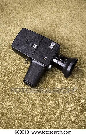 Stock Photo - Super 8 Movie Camera. Fotosearch
