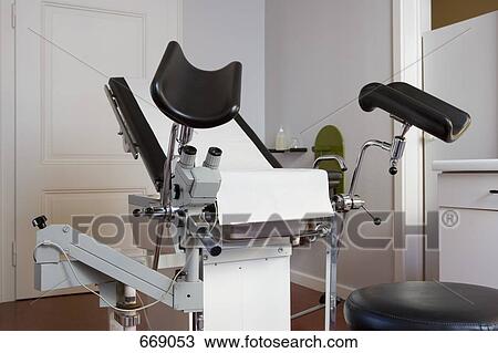 A chair in a gynecologists room View Large Photo Image Stock Image - A chair in a gynecologists room. Fotosearch