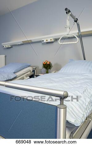 Stock Photo - A hospital ward. Fotosearch