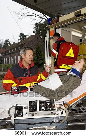 paramedic gurney