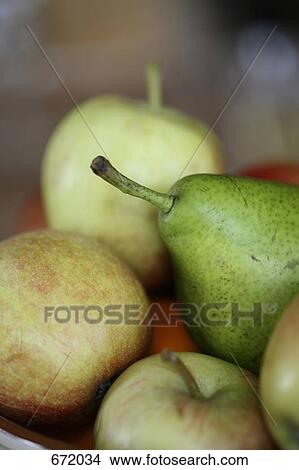 A bowl of apples and pears View Large Photo Image Picture - A bowl of apples and pears. Fotosearch