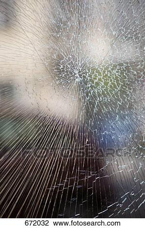 Extreme close up of a shattered window View Large Photo Image Stock Image - Extreme close up of a shattered window. Fotosearch
