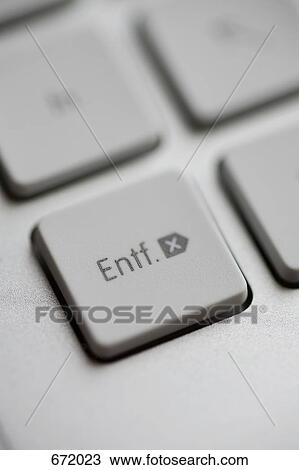 Extreme close up of delete key on a German keyboard View Large Photo Image Stock Image - Extreme close up of delete key on a German keyboard. Fotosearch