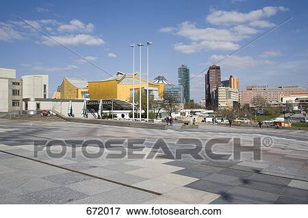 Potsdamer Platz, Berlin, Germany View Large Photo Image Stock Photo - Potsdamer Platz, Berlin, Germany. Fotosearch