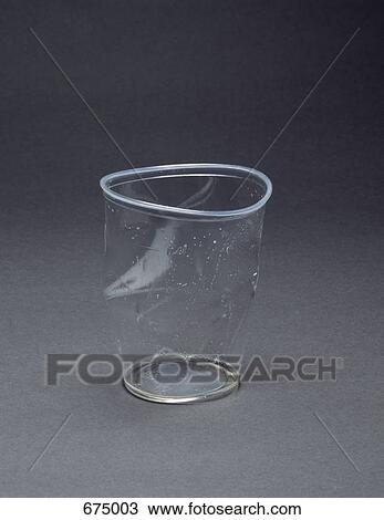 An empty crushed plastic cup View Large Photo Image Stock Image - An empty crushed plastic cup. Fotosearch