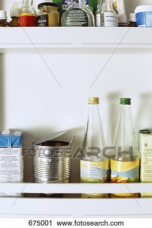 Inside refrigerator door full of condiments View Large Photo Image Stock Image - Inside refrigerator door full of condiments. Fotosearch