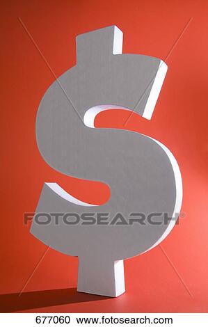 A white dollar sign View Large Photo Image Stock Image - A white dollar sign. Fotosearch