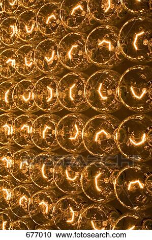 Rows of light bulbs View Large Photo Image Stock Image - Rows of light bulbs. Fotosearch
