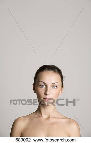 Portrait of a young woman View Large Photo Image Stock Image - Portrait of a young woman. Fotosearch