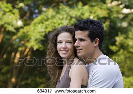 Portrait of a young couple View Large Photo Image Stock Photo - Portrait of a young couple. Fotosearch