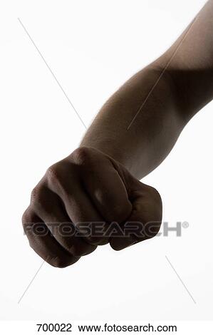 Stock Image - A clenched fist. Fotosearch