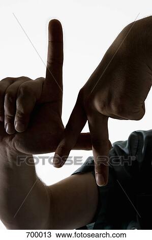 Fingers spelling LA View Large Photo Image Stock Image - Fingers spelling LA. Fotosearch