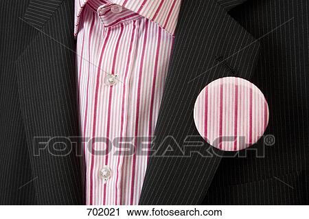 A person wearing a striped badge View Large Photo Image Stock Image - A person wearing a striped badge. Fotosearch