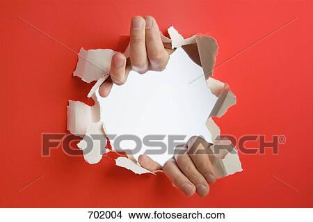 Hands breaking through a wall View Large Photo Image Picture - Hands breaking through a wall. Fotosearch