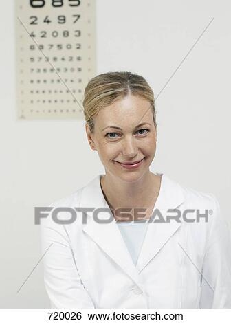 Portrait of a female doctor View Large Photo Image Stock Photograph - Portrait of a female doctor. Fotosearch