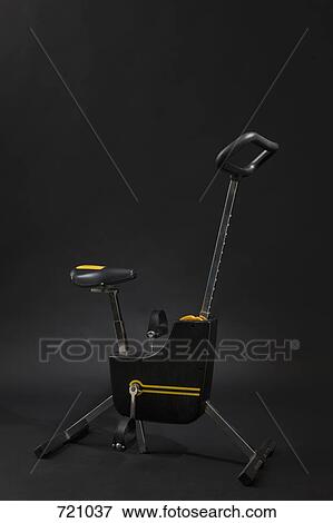 Stock Photo - An exercise bike. Fotosearch