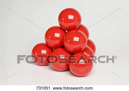 Snooker balls in a pyramid shape View Large Photo Image Stock Image - Snooker balls in a pyramid shape. Fotosearch