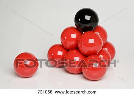 Snooker balls in a pyramid shape View Large Photo Image Stock Photo - Snooker balls in a pyramid shape. Fotosearch