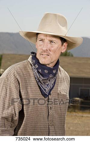 Portrait of a rancher View Large Photo Image Picture - Portrait of a rancher. Fotosearch