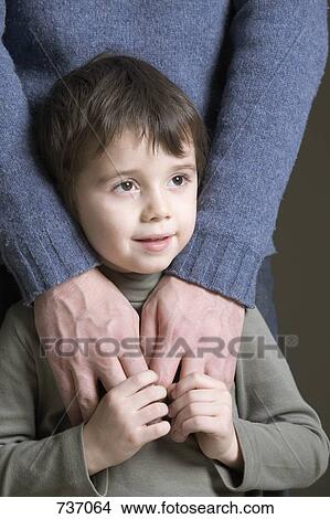 Portrait of a son and father View Large Photo Image Picture - Portrait of a son and father. Fotosearch