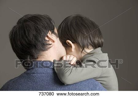 Portrait of a son and father View Large Photo Image Stock Image - Portrait of a son and father. Fotosearch