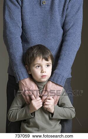 Portrait of a son and father View Large Photo Image Stock Photo - Portrait of a son and father. Fotosearch