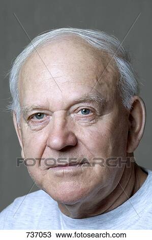 Studio portrait of a senior man View Large Photo Image Stock Image - Studio portrait of a senior man. Fotosearch