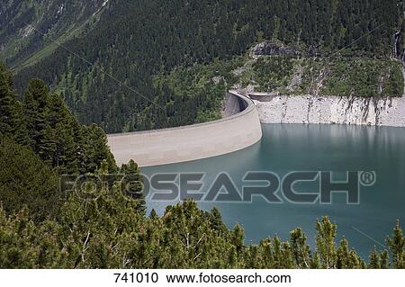 A dam in Austria View Large Photo Image Stock Image - A dam in Austria. Fotosearch