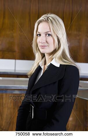 Portrait of a businesswoman View Large Photo Image Stock Photo - Portrait of a businesswoman. Fotosearch