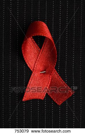 Aids awareness red ribbon View Large Photo Image Stock Photo - Aids awareness red ribbon. Fotosearch