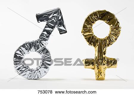 Male and female symbols View Large Photo Image Stock Photo - Male and female symbols. Fotosearch