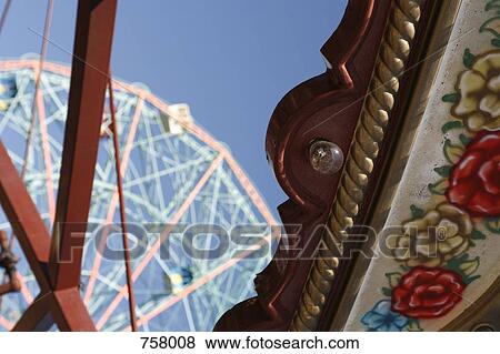 Stock Photo - An amusement park. Fotosearch