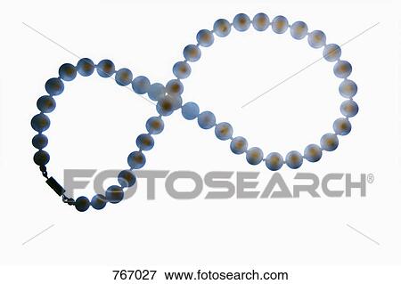 Stock Photo - A string of pearls. Fotosearch