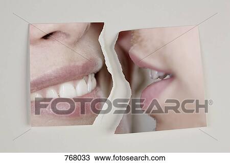 A photograph of a heterosexual couple torn in half View Large Photo Image Stock Image - A photograph of a heterosexual couple torn in half. Fotosearch
