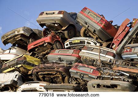 Scrap yard View Large Photo Image Stock Photo - Scrap yard. Fotosearch