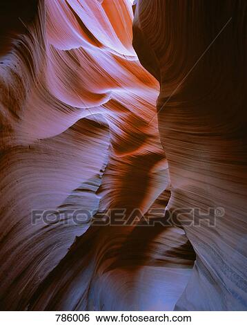 Sandstone walls of Antelope Canyon, Page, Arizona, USA View Large Photo Image Stock Photograph - Sandstone walls of Antelope Canyon, Page, Arizona, USA. Fotosearch