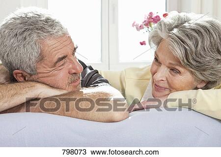 A senior couple, portrait View Large Photo Image Stock Image - A senior couple, portrait. Fotosearch