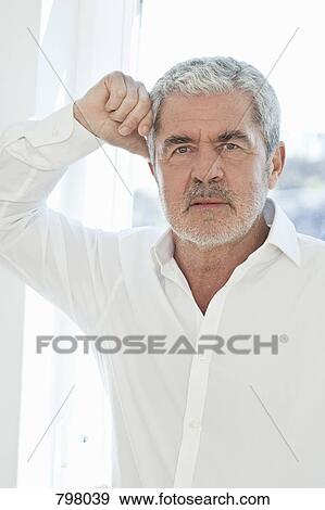 Portrait of a senior man View Large Photo Image Stock Photo - Portrait of a senior man. Fotosearch
